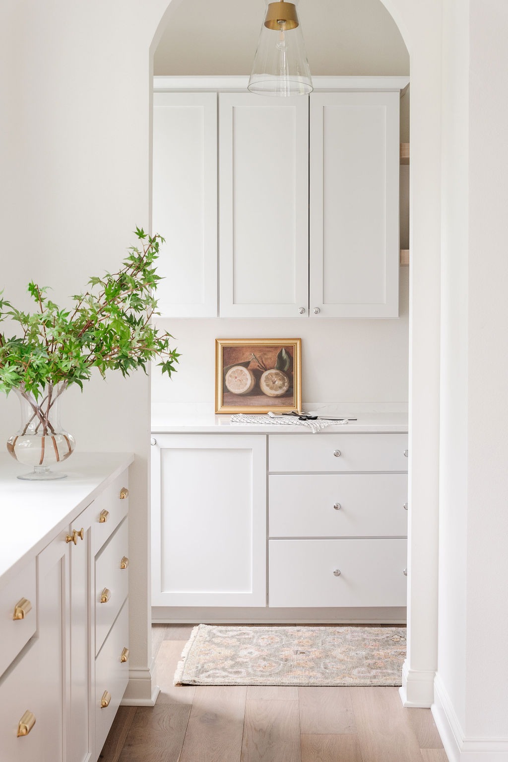 Light Filled Pantry