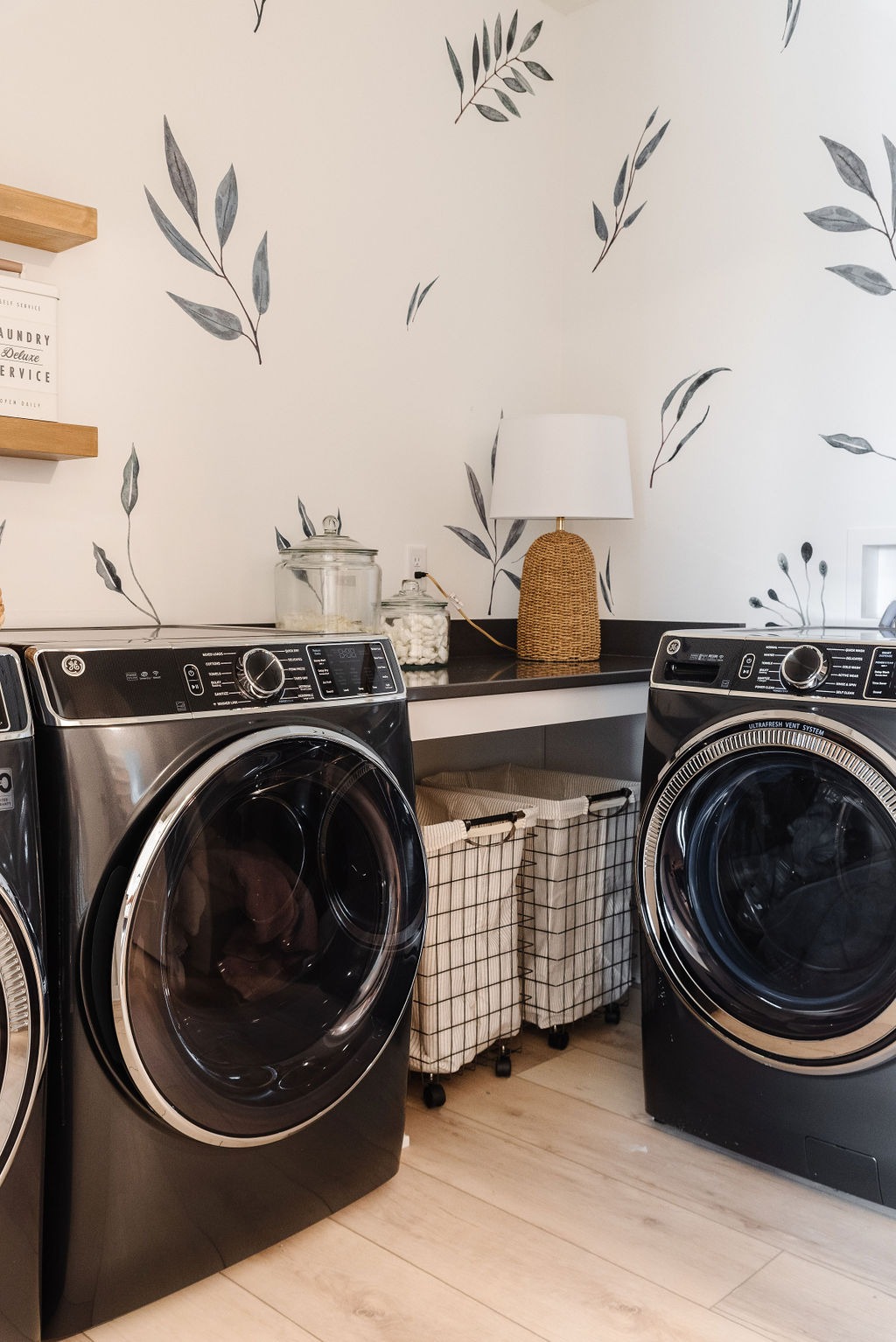 Botanical Laundry Room