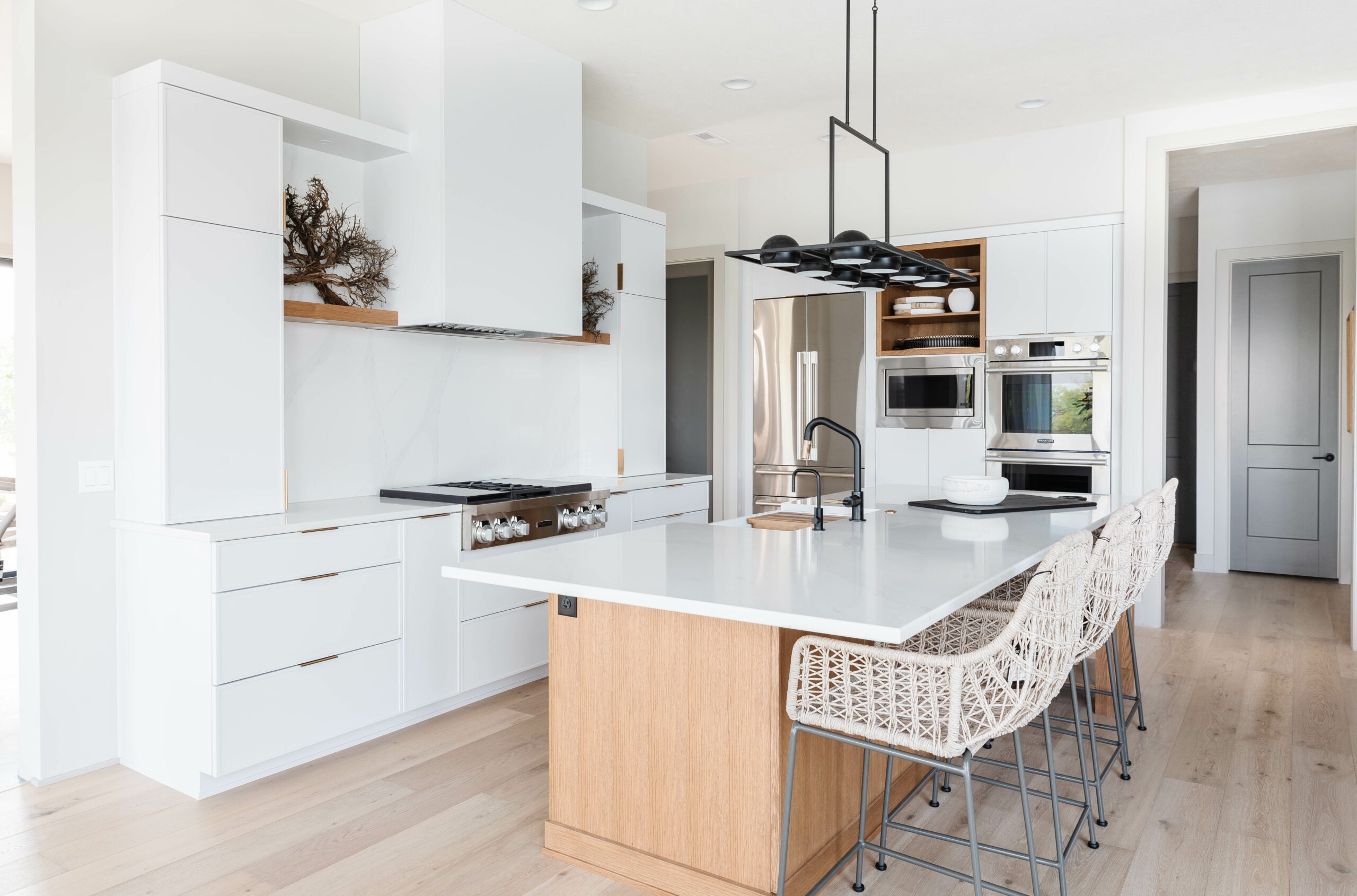 Modern White Kitchen