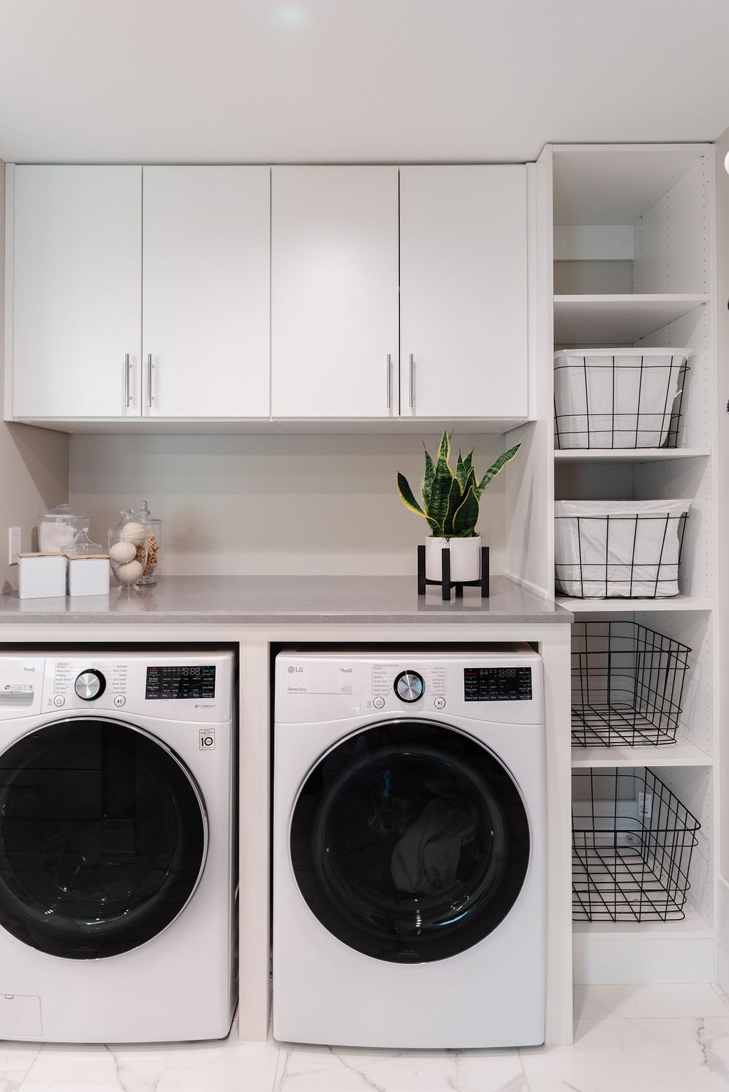 Neat Laundry Room