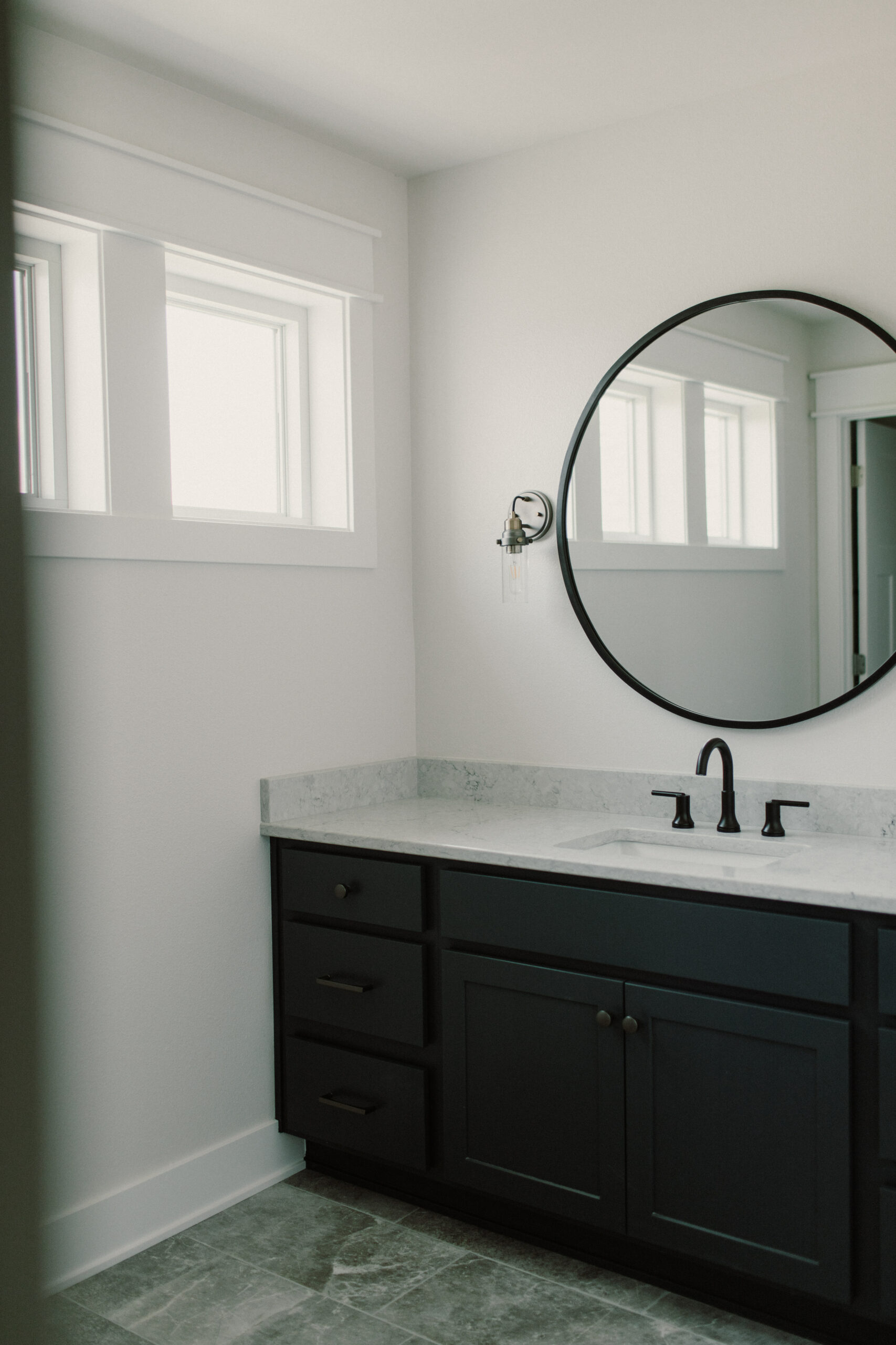 Moody Bathroom Vanity