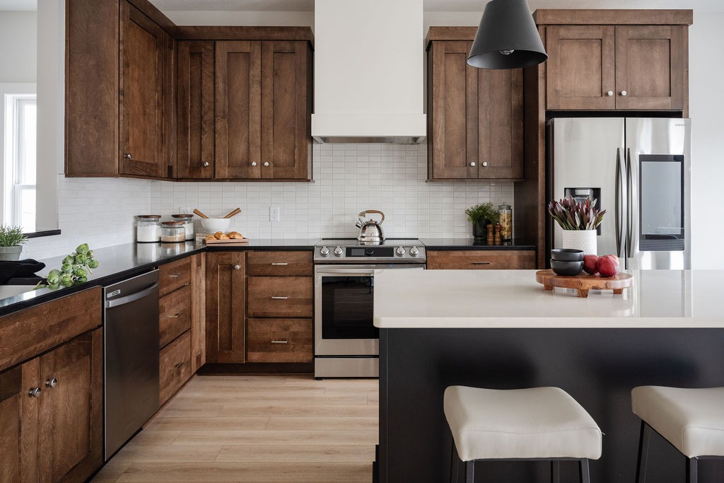 Classy Townhome Kitchen