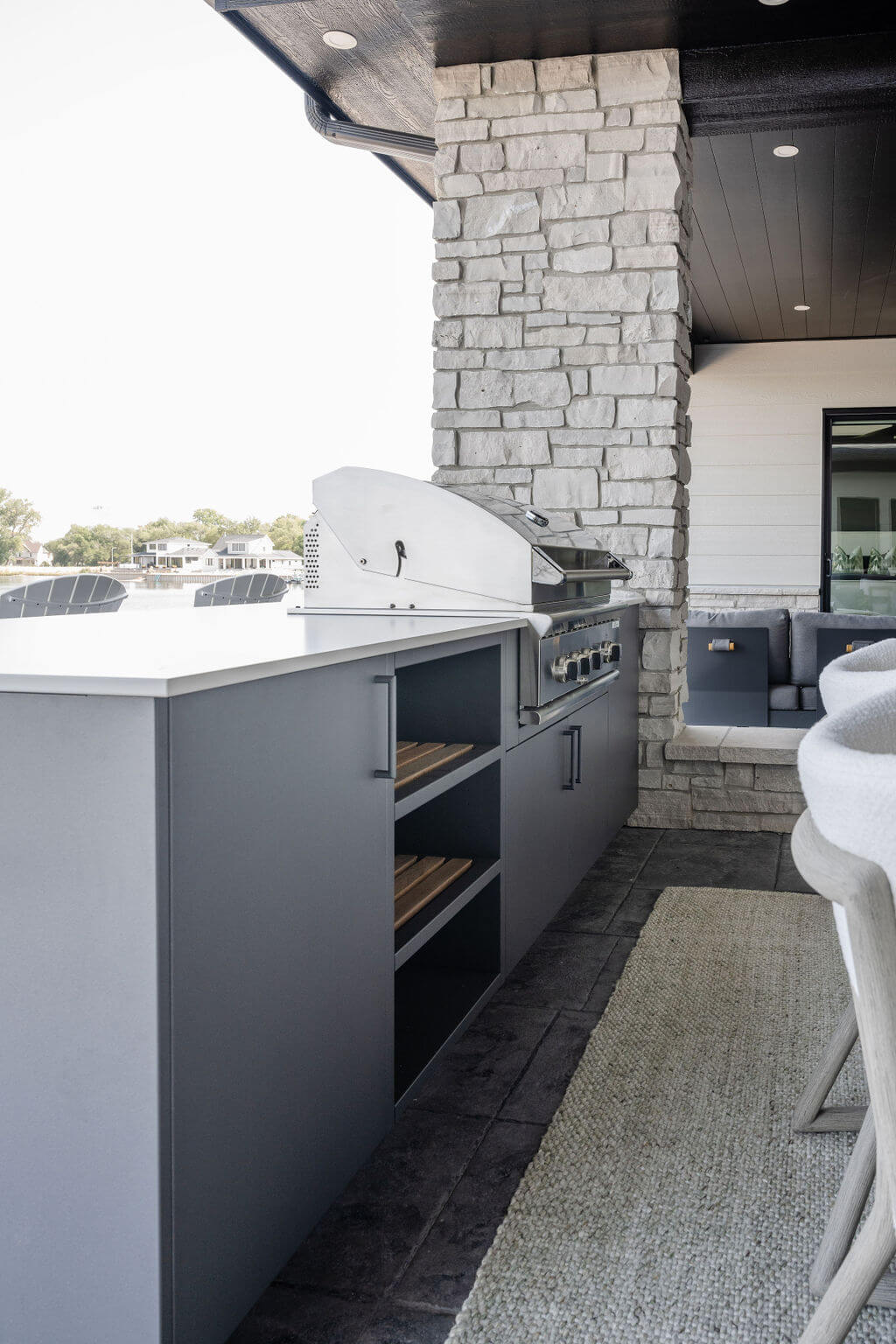 Urban Bonfire Outdoor Kitchen