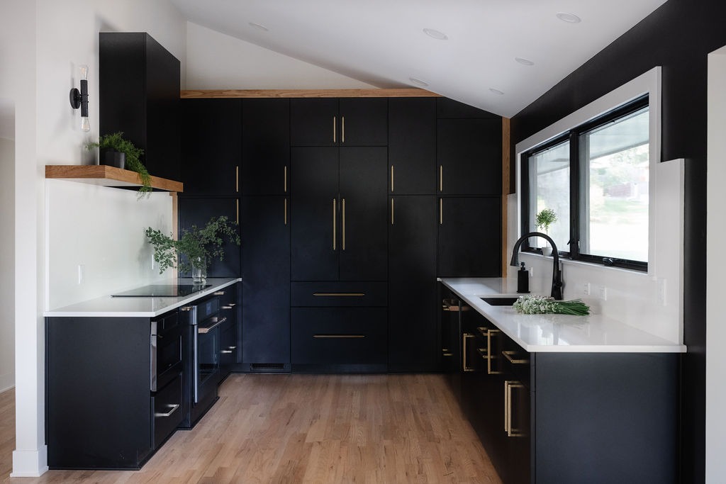 Tricorn Black Kitchen Remodel