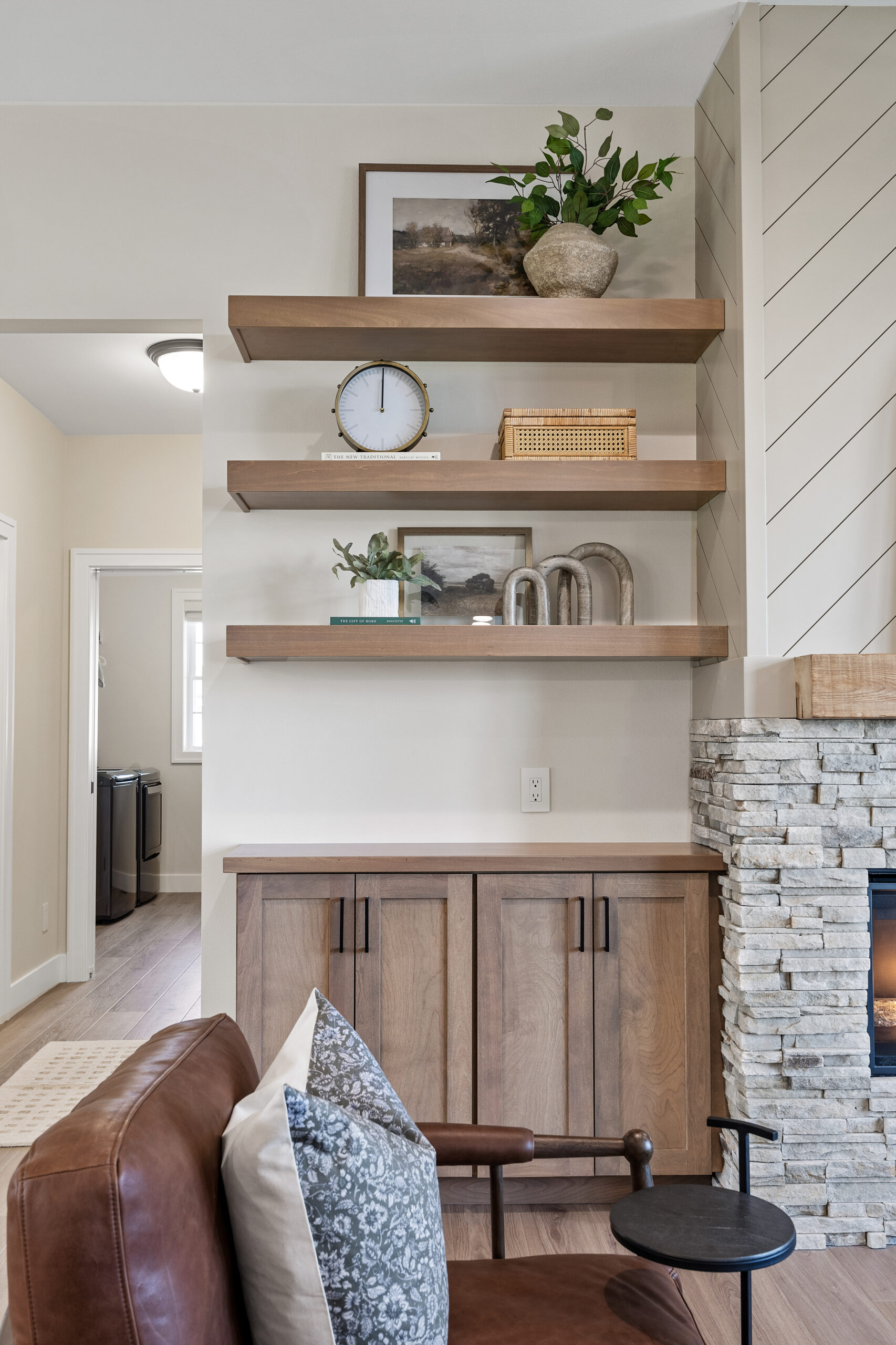 Rustic Chic Fireplace