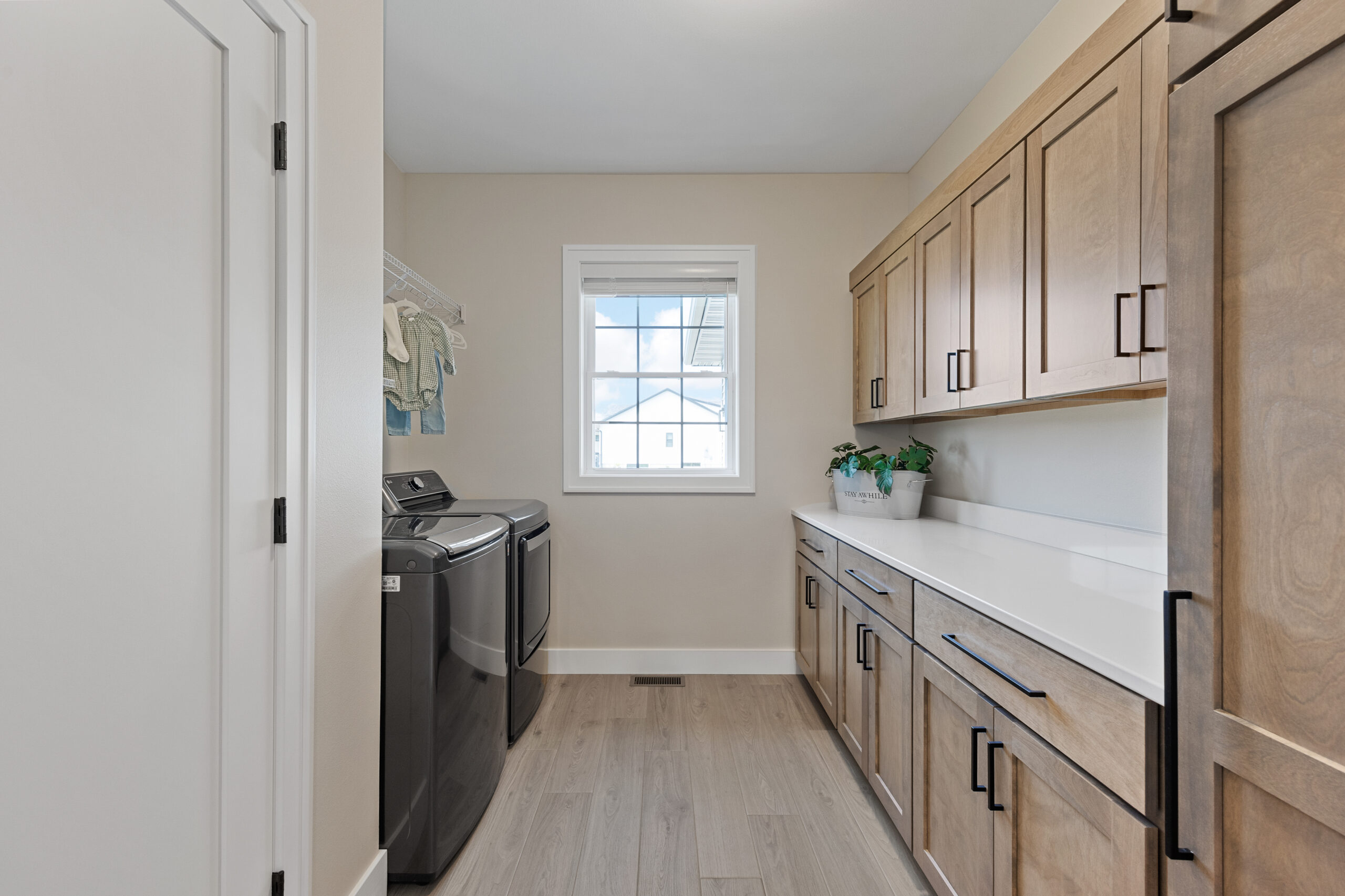 Spacious Laundry Room