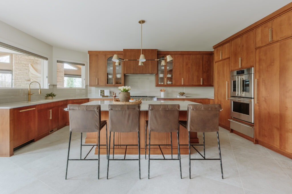Cappuccino Stained Kitchen