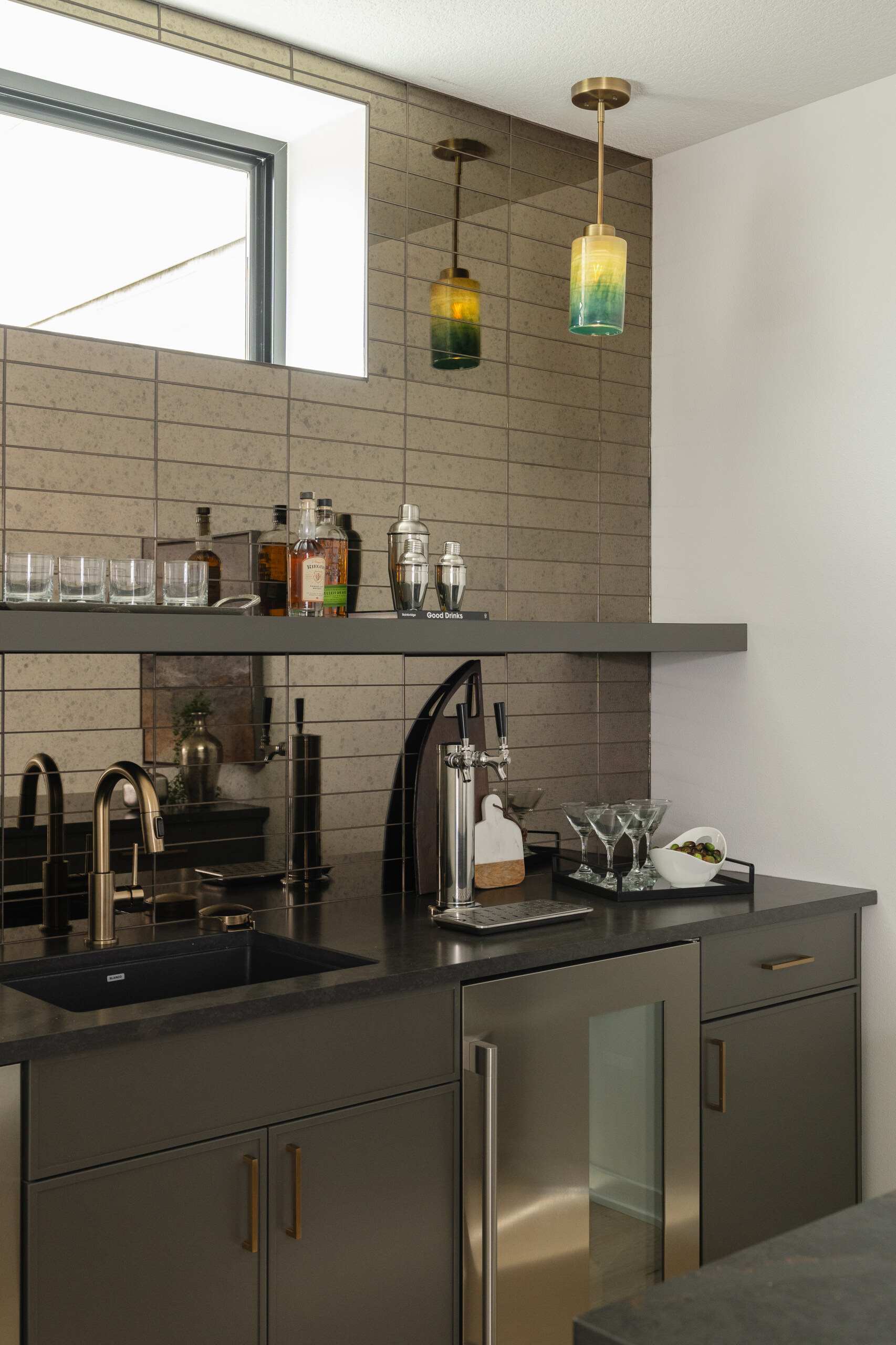 Moody Basement Bar