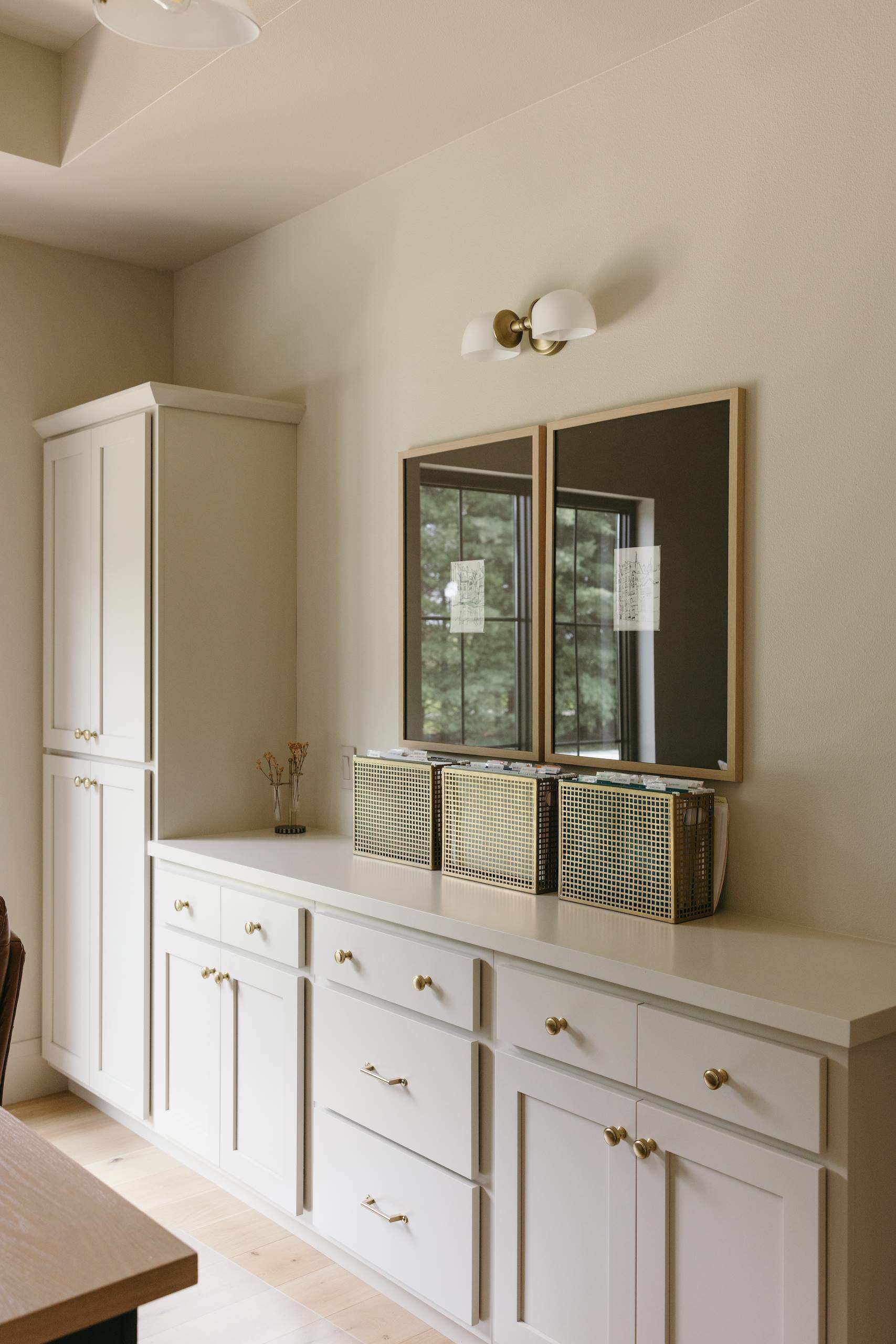 Accessible Beige Home Office