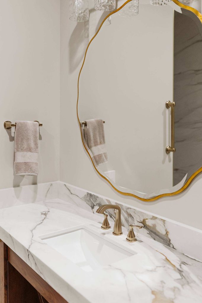 Elegant Powder Bath